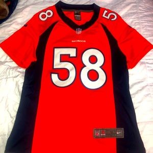 Denver Broncos Women’s Jersey #58 Von Miller Size M